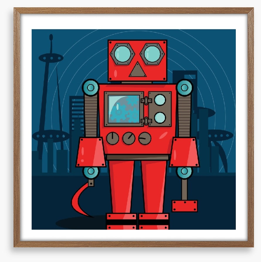 Little red robot