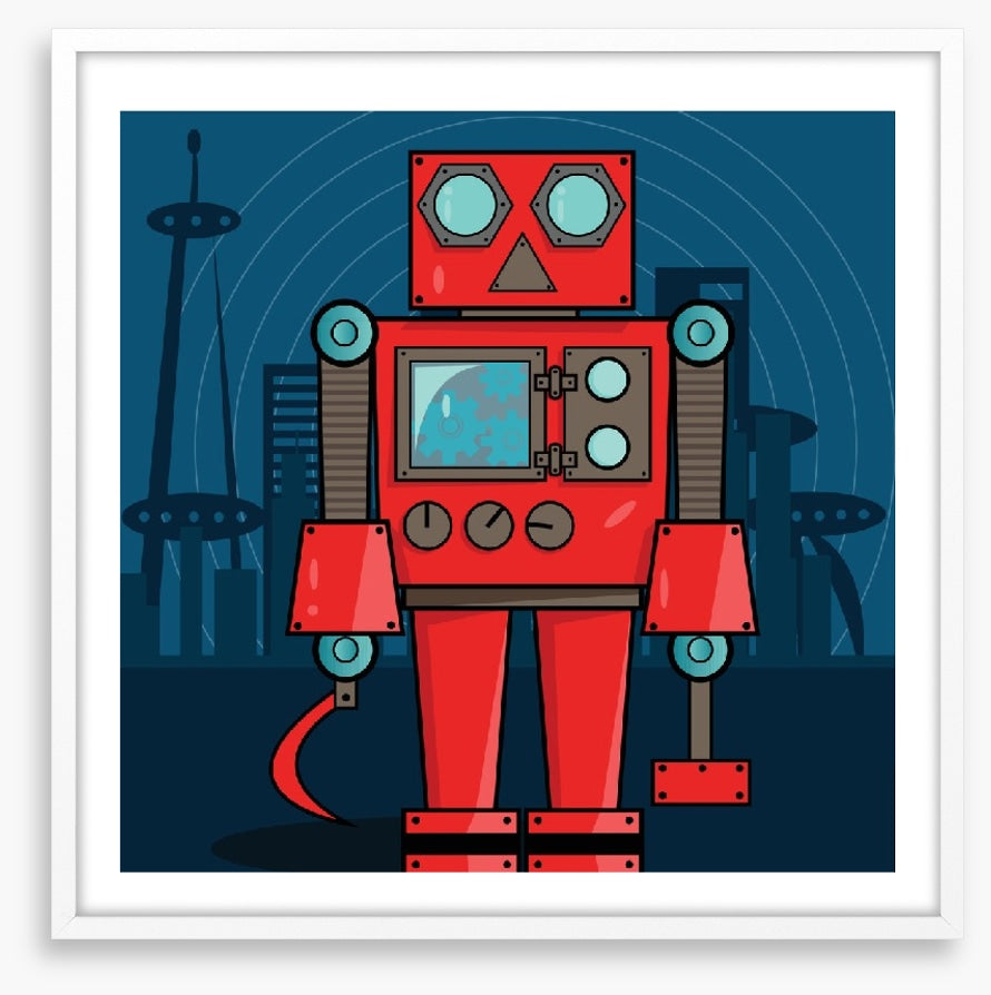 Little red robot