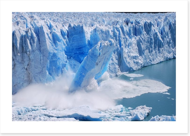 Glacier collapse