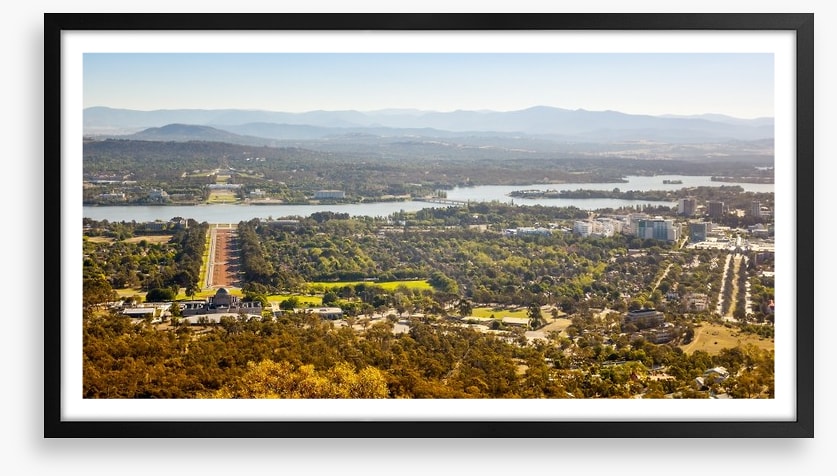 Canberra birds eye