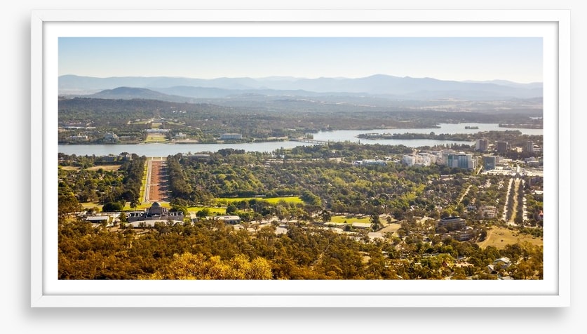 Canberra birds eye