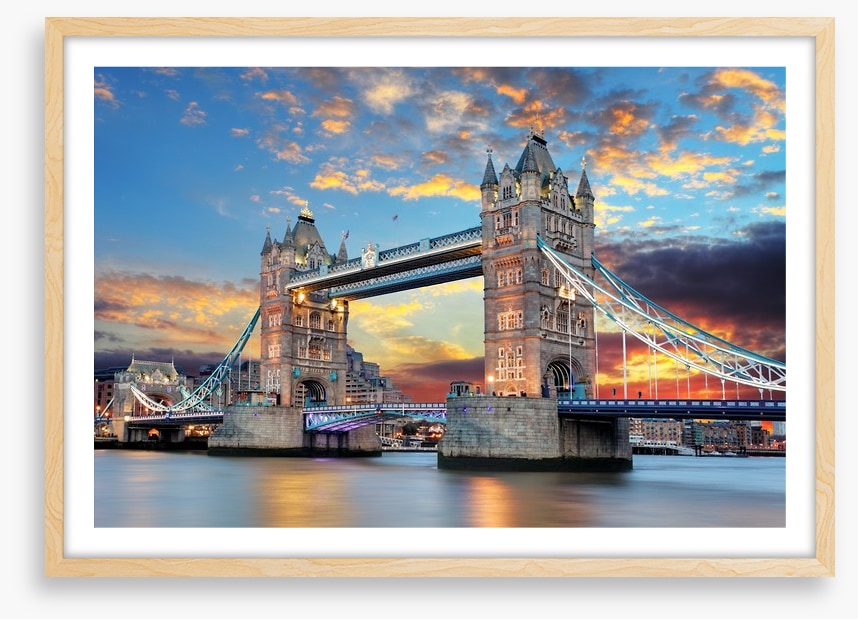 Tower Bridge sunset