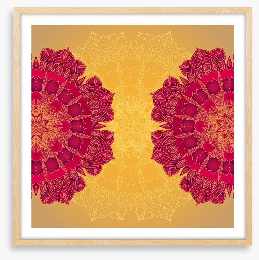 Rich mandala stars