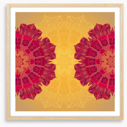 Rich mandala stars