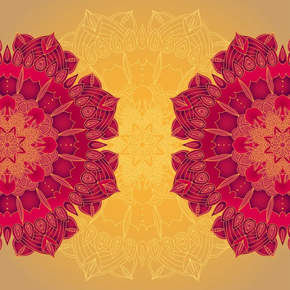 Rich mandala stars