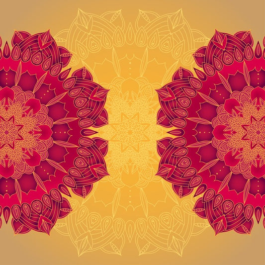 Rich mandala stars