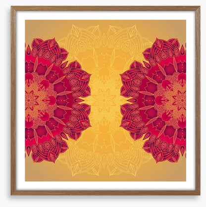 Rich mandala stars
