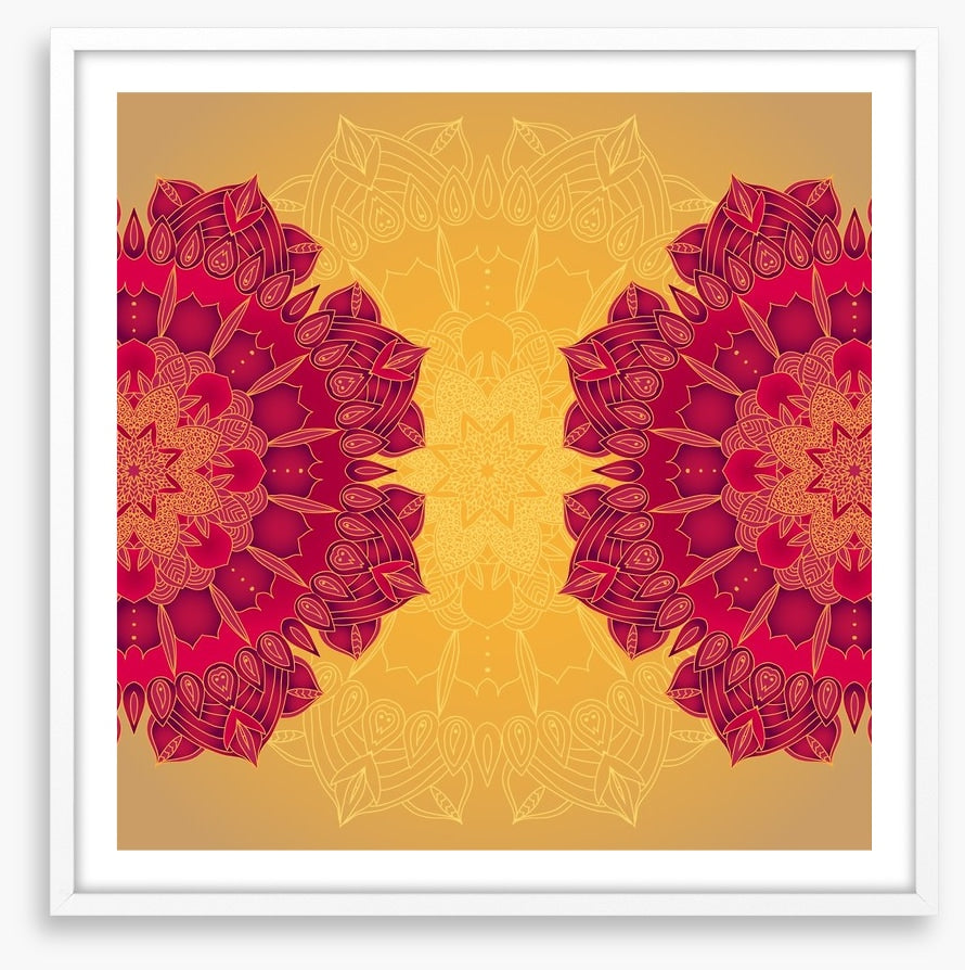 Rich mandala stars