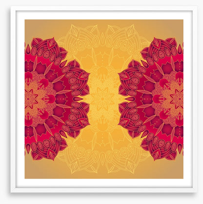 Rich mandala stars