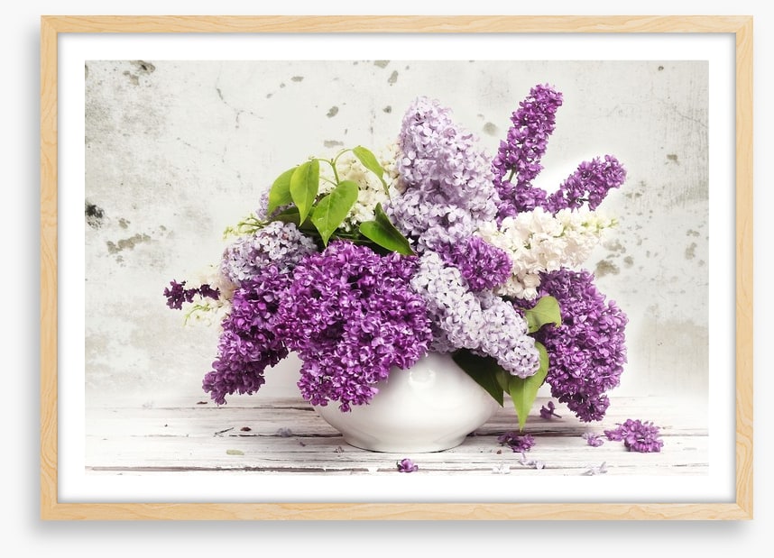 Lilac in the vase