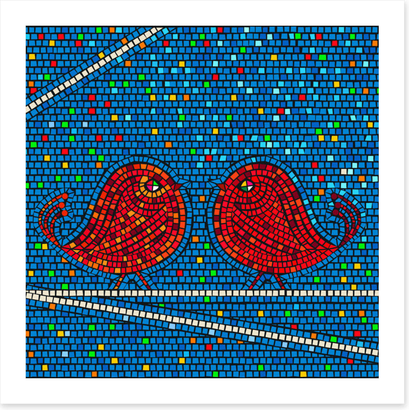 Little birds red