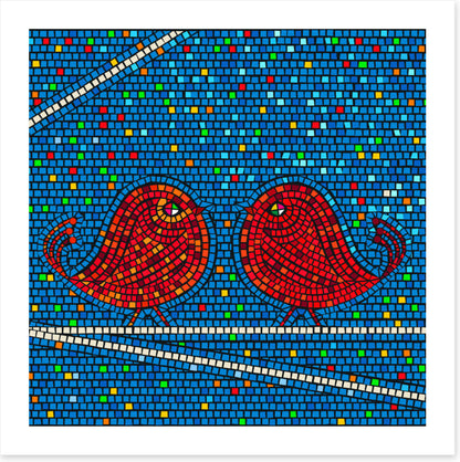 Little birds red
