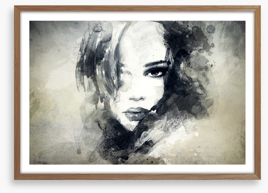 Abstract woman