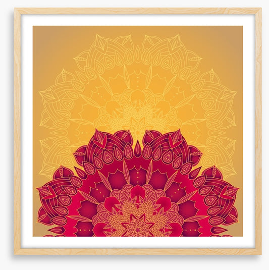 Rich mandala stars