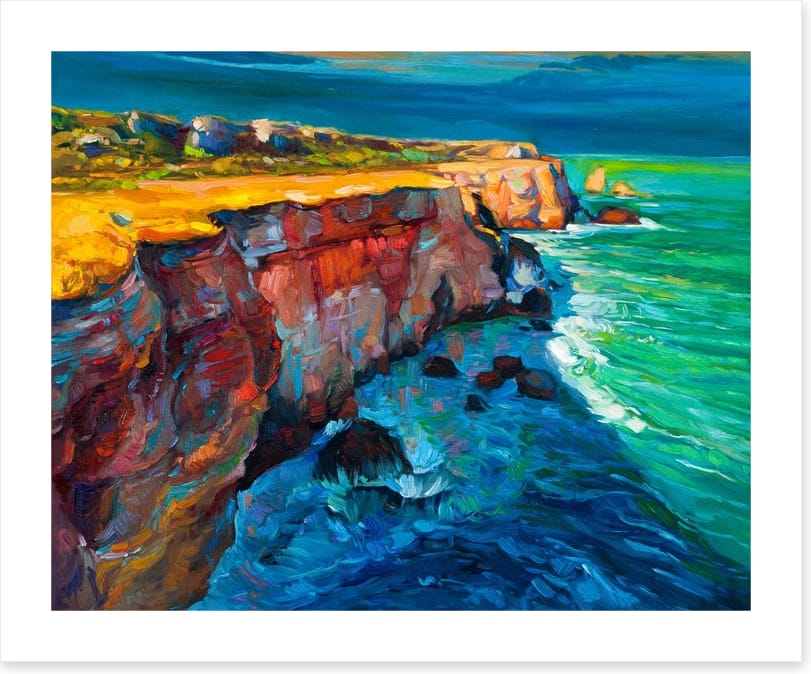 Ocean cliffs