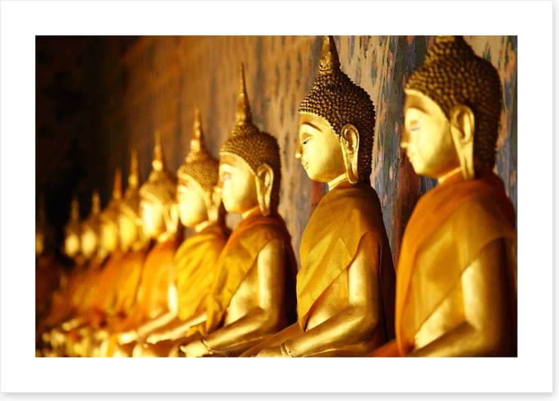 Golden buddhas