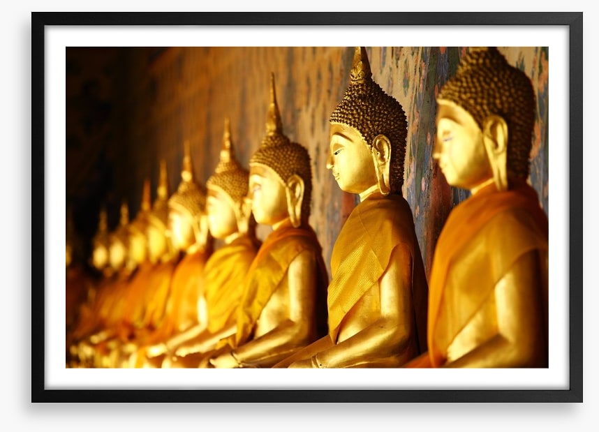 Golden buddhas