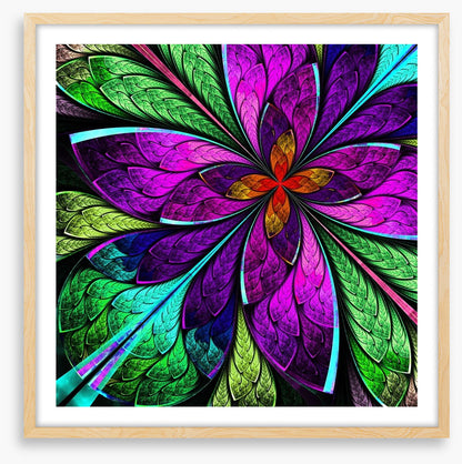 Purple fractal