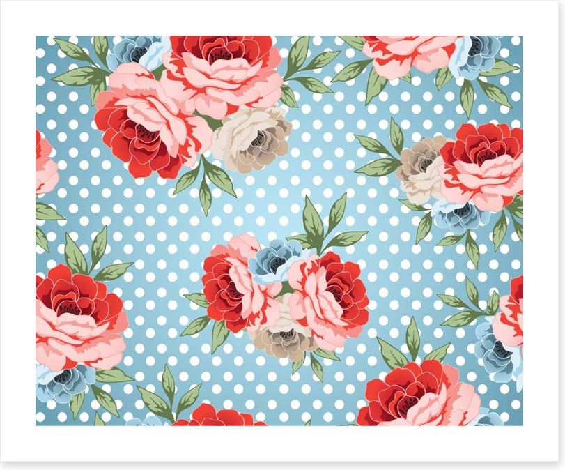 Polka dot blooms