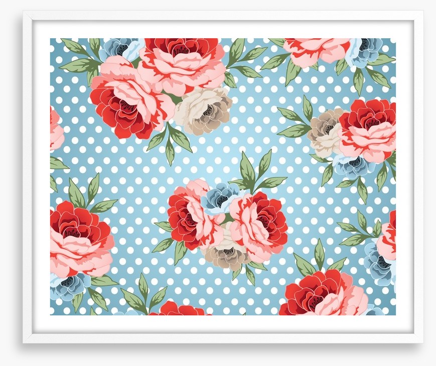 Polka dot blooms