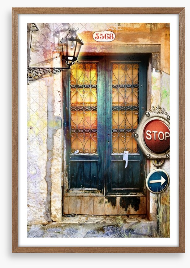 Old Venetian door