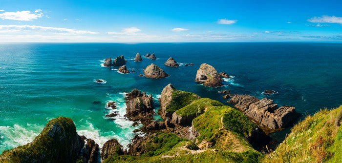 Nugget Point bay