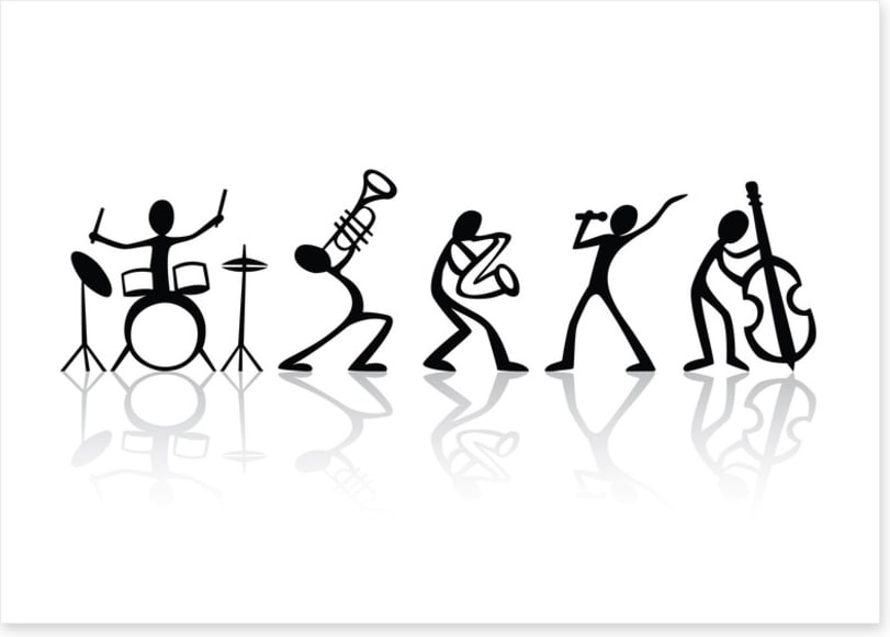 The band plays on