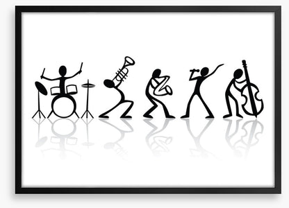 The band plays on