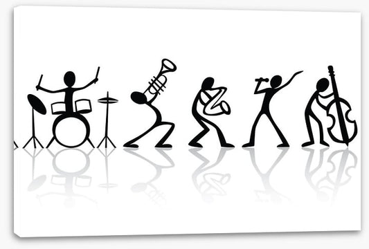 The band plays on