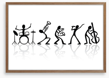 The band plays on