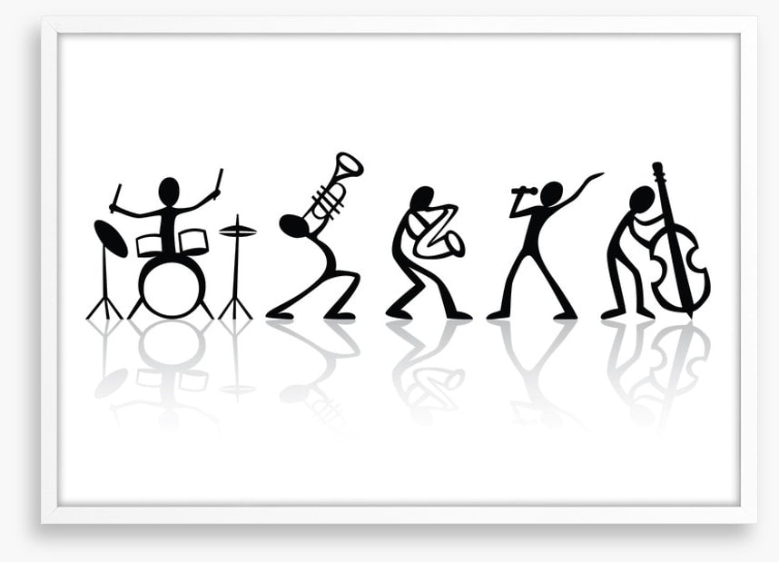The band plays on