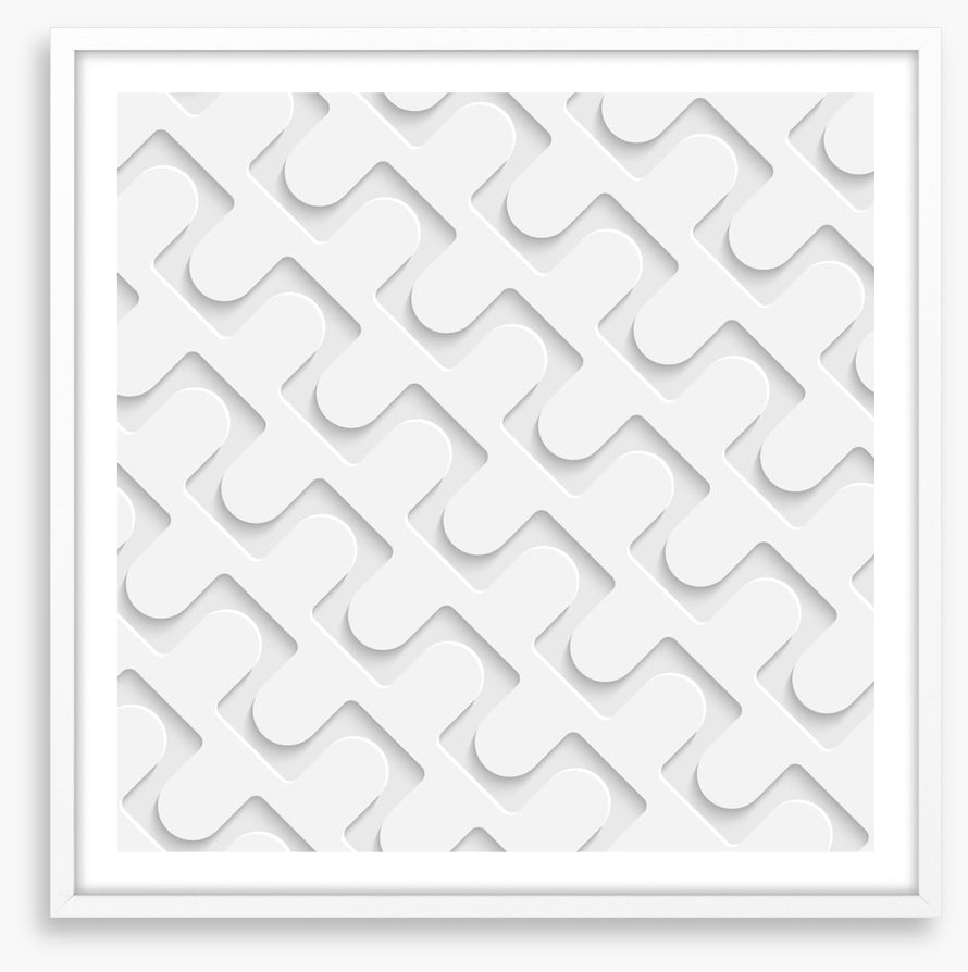 White on White