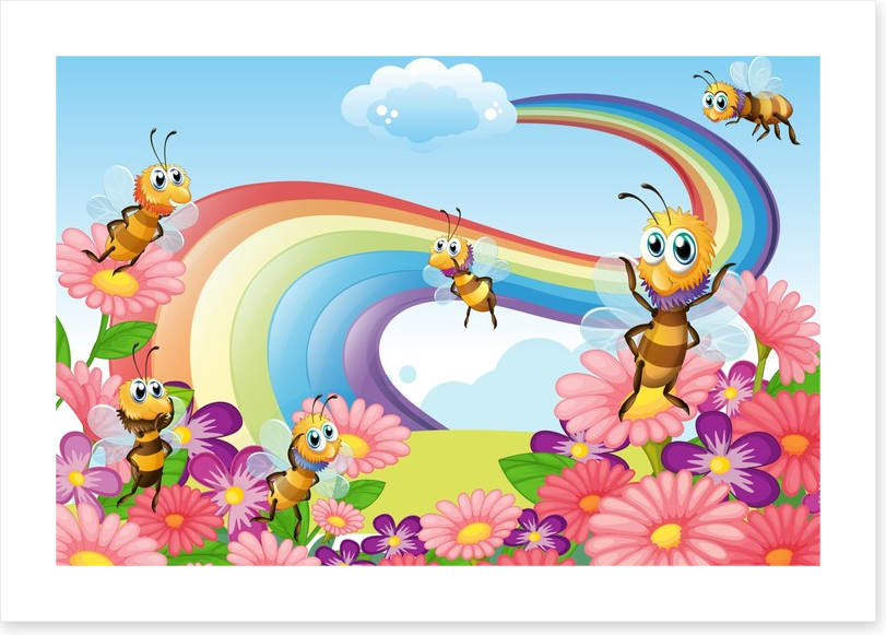 The rainbow bees