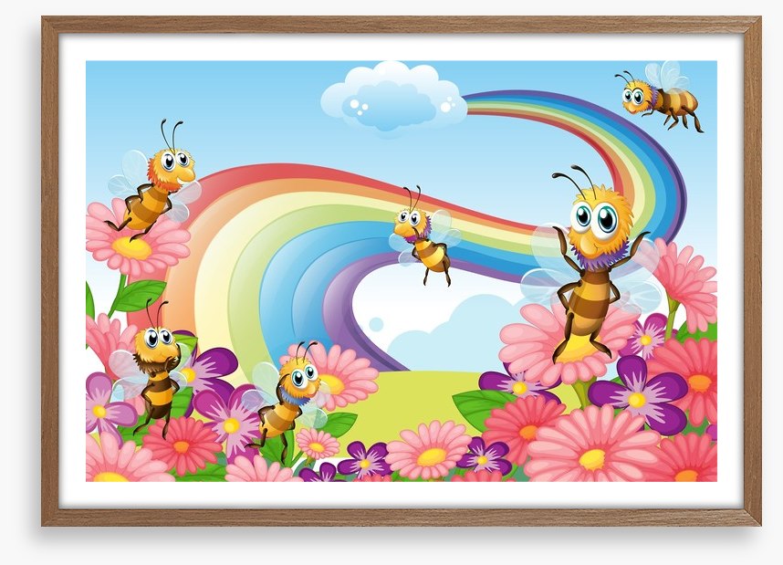The rainbow bees