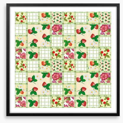 Strawberry fields patchwork