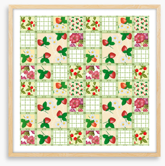 Strawberry fields patchwork