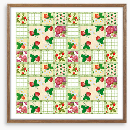 Strawberry fields patchwork