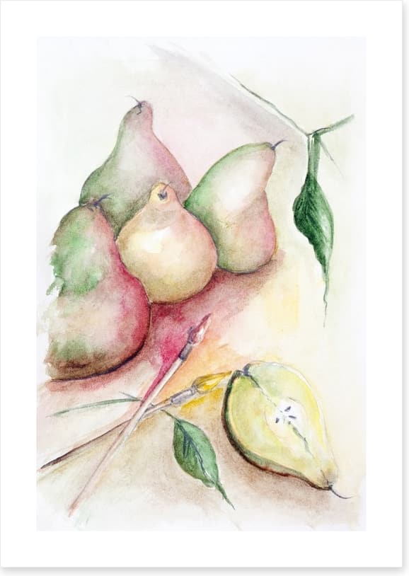 Painting pears