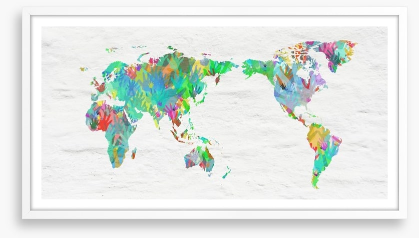 Hands of the world