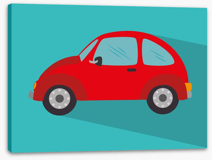 Little red car