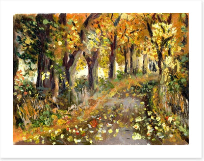 The Autumn path