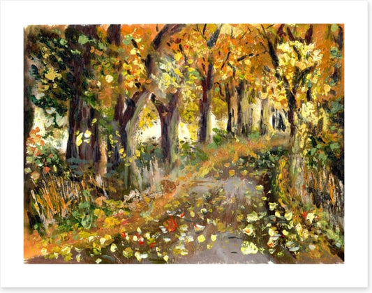 The Autumn path