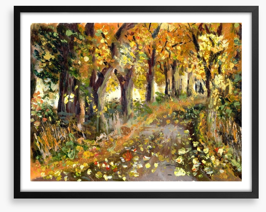 The Autumn path