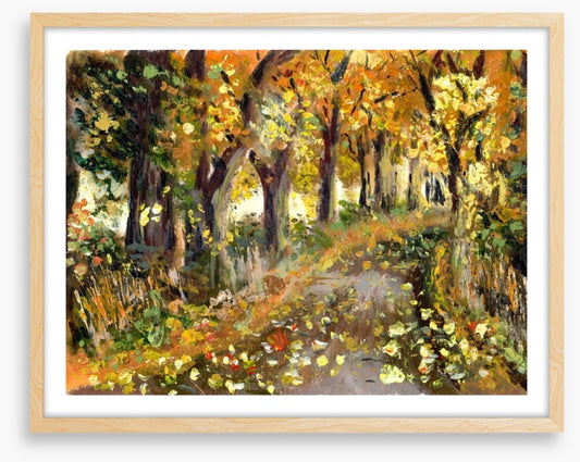 The Autumn path