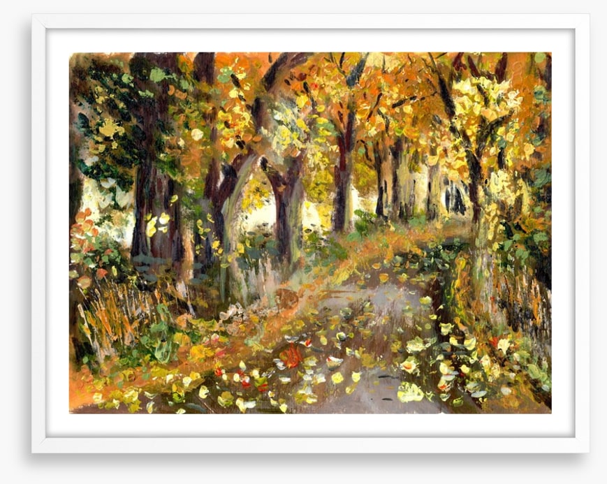 The Autumn path