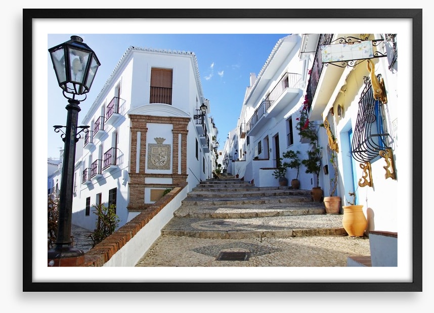 Rue de Frigiliana in Andalusia