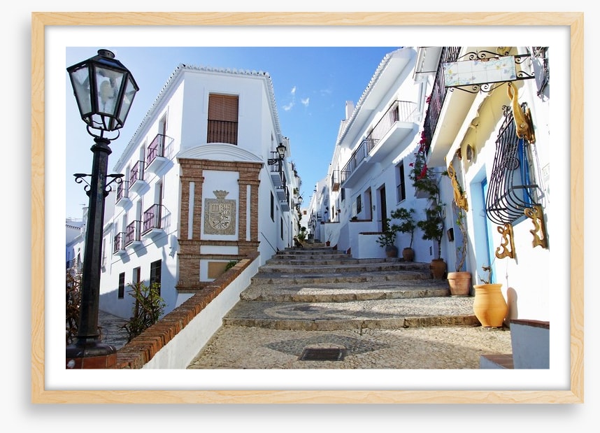 Rue de Frigiliana in Andalusia
