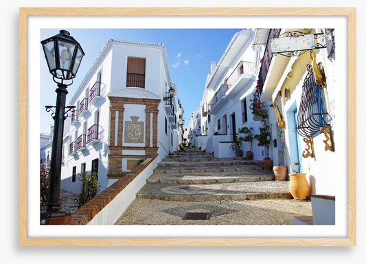 Rue de Frigiliana in Andalusia