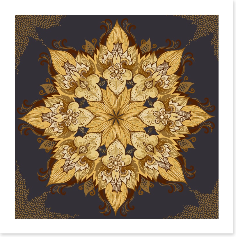 Golden lotus