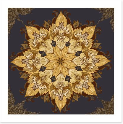 Golden lotus